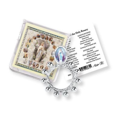 Rosary Ring Our Lady of Lourdes
