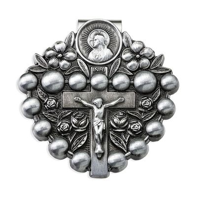 Rosary Auto Visor Clip