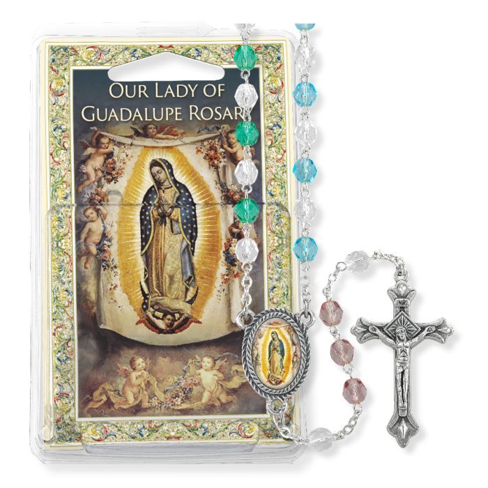 Our Lady of Guadalupe Multicolored Beads Specialty Rosary