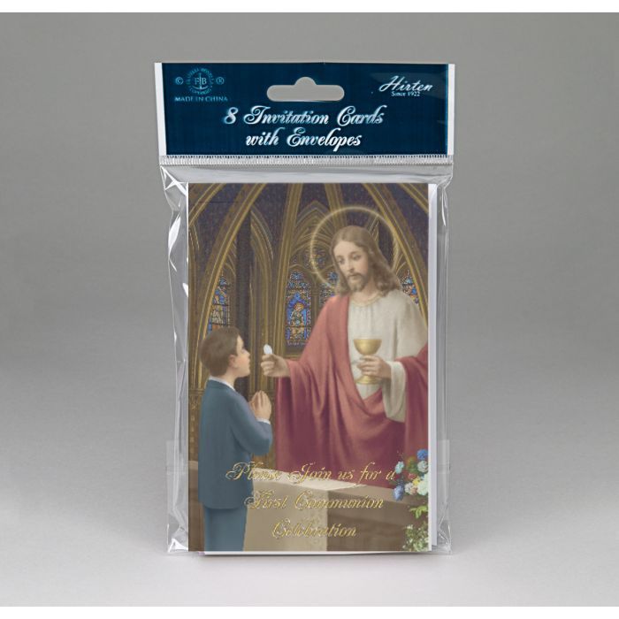 Communion Boy Invitations