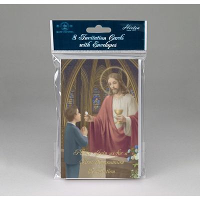 Communion Boy Invitations