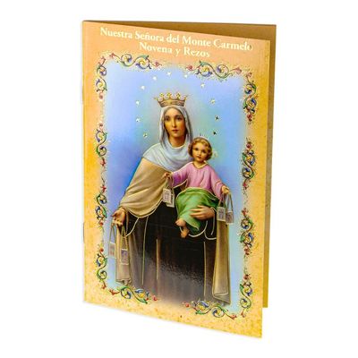 Our Lady of Mount Carmel Novena Book Spanish