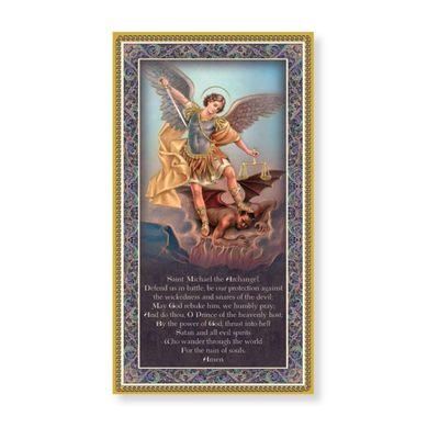 St. Michael Plaque