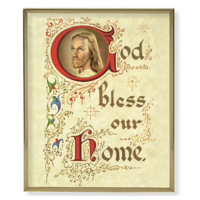 God Bless Our Home Plaque