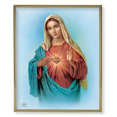 Immaculate Heart of Mary Plaque