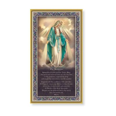 Our Lady of Grace Plaque with Prayer