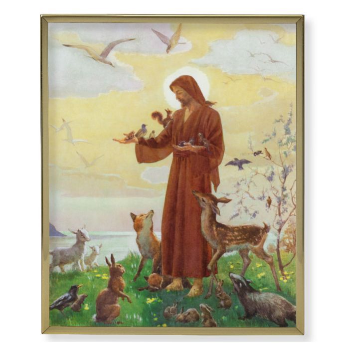 St. Francis Plaque Frame