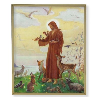 St. Francis Plaque Frame
