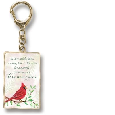 Love Never Dies ArtMetal Key Ring Disc.
