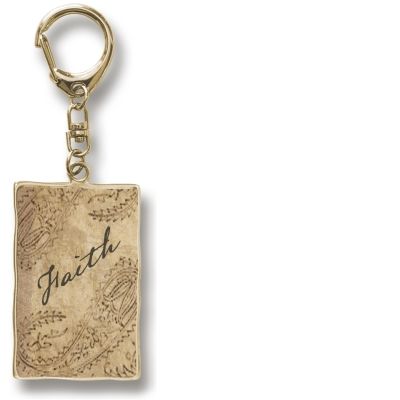Faith ArtMetal Key Ring Disc.
