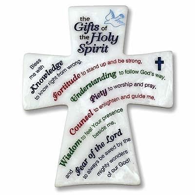 Gifts of the Holy Spirit Cross