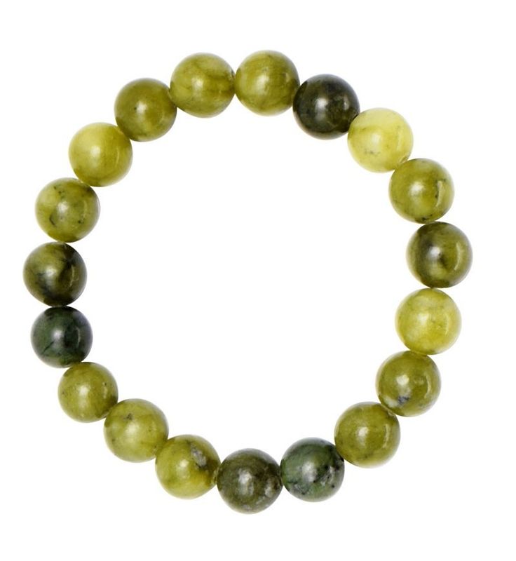 Connemara Marble Beads Style Stretch Bracelet