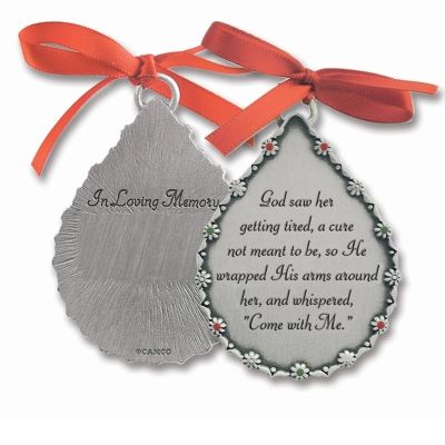 Memorial Tear Ornament Female