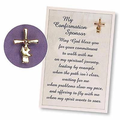 My Confirmation Sponsor Pin