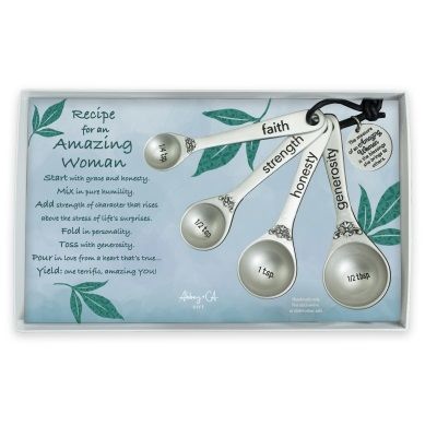 Amazing Woman Measuring Spoons