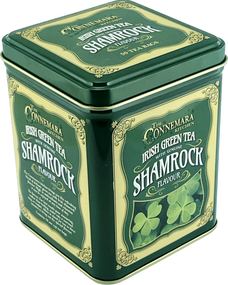Tin of Shamrock Green Tea