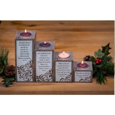 Pillar Advent Candle Set