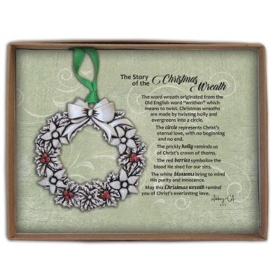 Ornament Story of Christmas Wreath