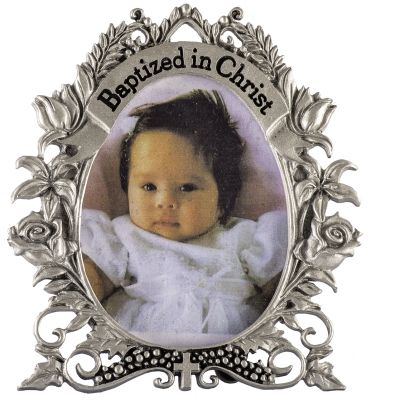 Frame Baptism Oval