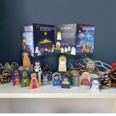 Nativity Figures 13 pieces