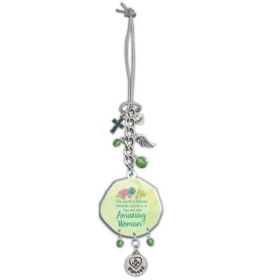 ​Amazing Woman ArtMetal Car Charm