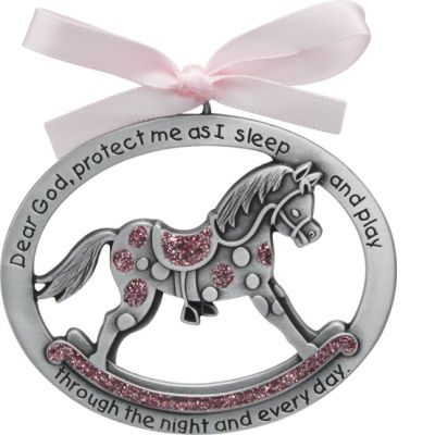 ​Pink Rocking Horse Crib Medal​