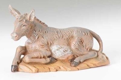 5&quot; Seated Donkey Nativity Figure