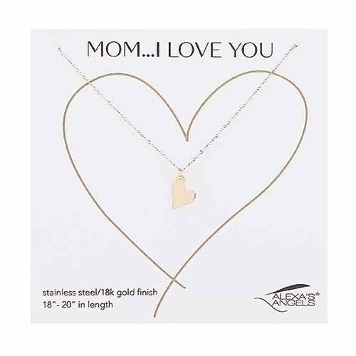 Mom Heart Necklace