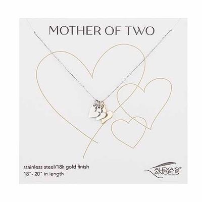 Mother Of Two Necklace