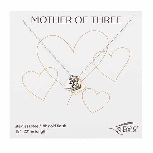 Mother Of Three Necklace