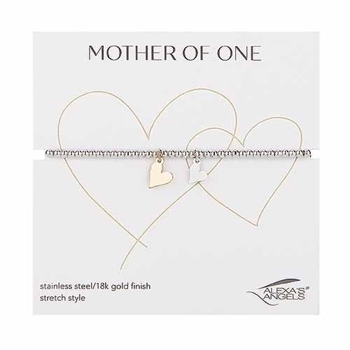 Mother Of One Stretch Bracelet​