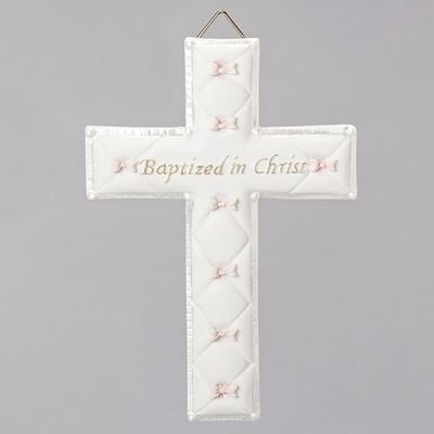 6.5&quot; Baptism Cross Girl