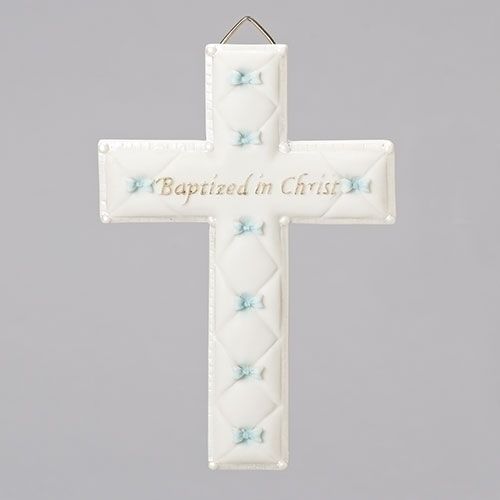 6.5&quot; Baptism Cross Boy