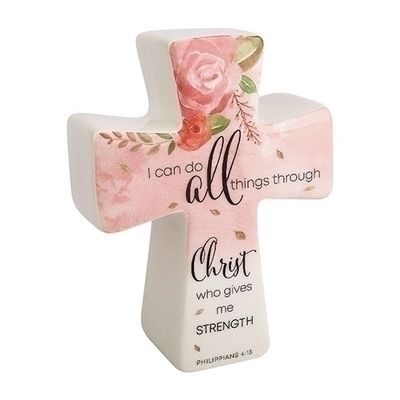 4.5&quot; I Can Do All Things Cross
