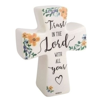 4.5&quot; Trust In The Lord Cross