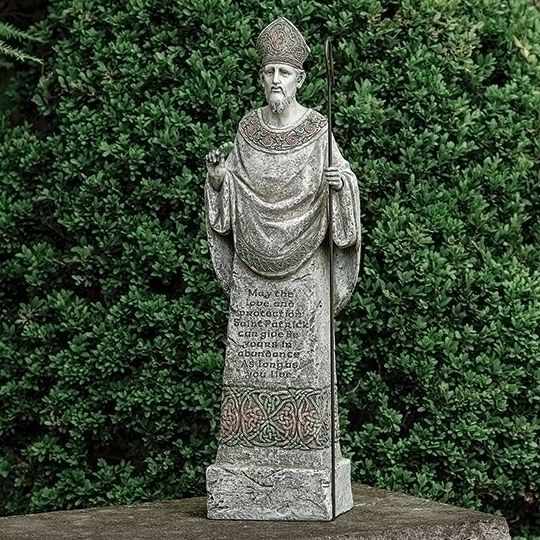 26.5" St. Patrick Statue