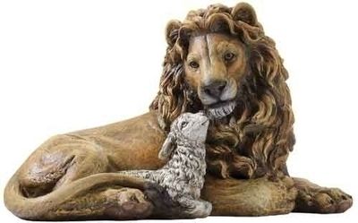 ​6.5&quot; Lion And Lamb