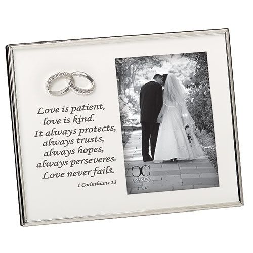 7&quot; Love Is Patient Frame