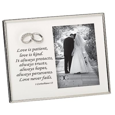 7&quot; Love Is Patient Frame