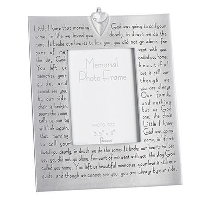 9.25&quot; Memorial Frame