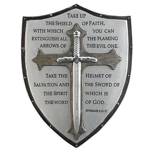 6.5&quot; Armor of God Wall Plaque