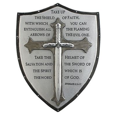 6.5&quot; Armor of God Wall Plaque