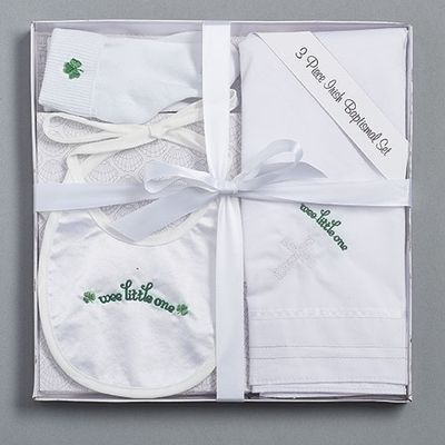 3 Piece Irish Baptism Set