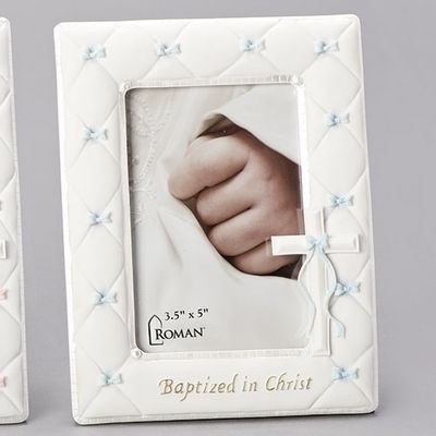 7&quot; Baptism Boy Frame