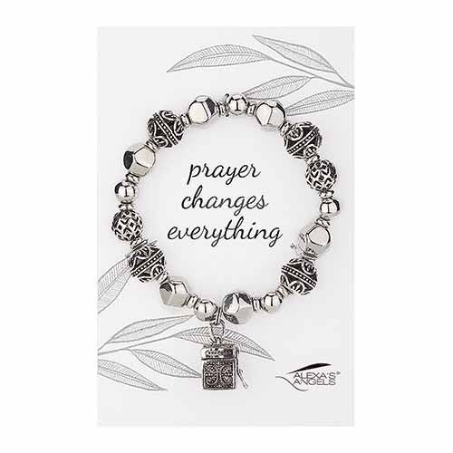 Adult Prayer Changes Everything Prayerbox Bracelet