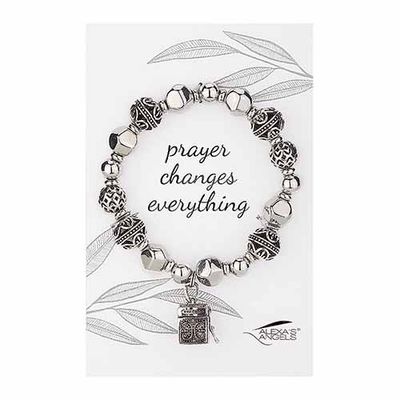Adult Prayer Changes Everything Prayerbox Bracelet
