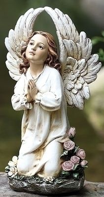 ​15.75&quot; Kneeling Garden Angel