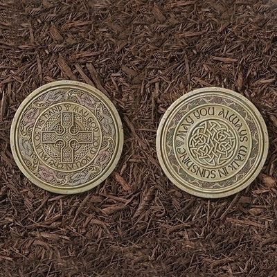 11&quot; Celtic Stepping Garden Stone