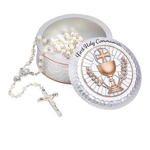 1.5&quot; First Communion Keepsake Box