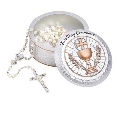 1.5&quot; First Communion Keepsake Box